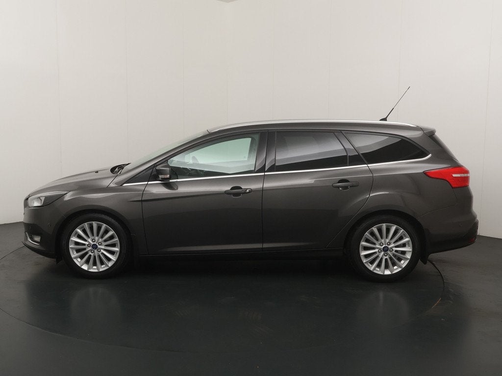 Ford FOCUS Wagon EcoBoost 125 pk Titanium | Trekhaak | Voorr, Auto's, Ford, 12 maanden, Stof, Gebruikt, Origineel Nederlands