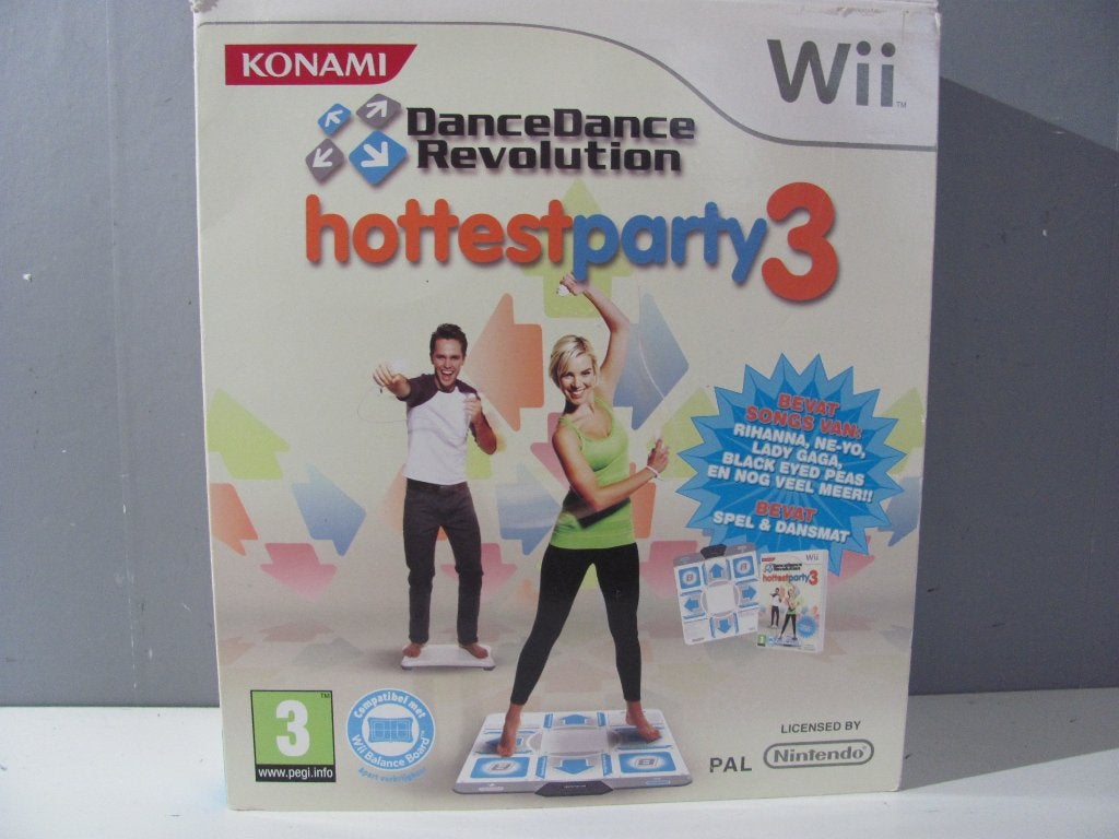 Wii konami dance mat(spel niet aanwezig, Ophalen of Verzenden, Gebruikt, Wii, Balance Board of Dansmat