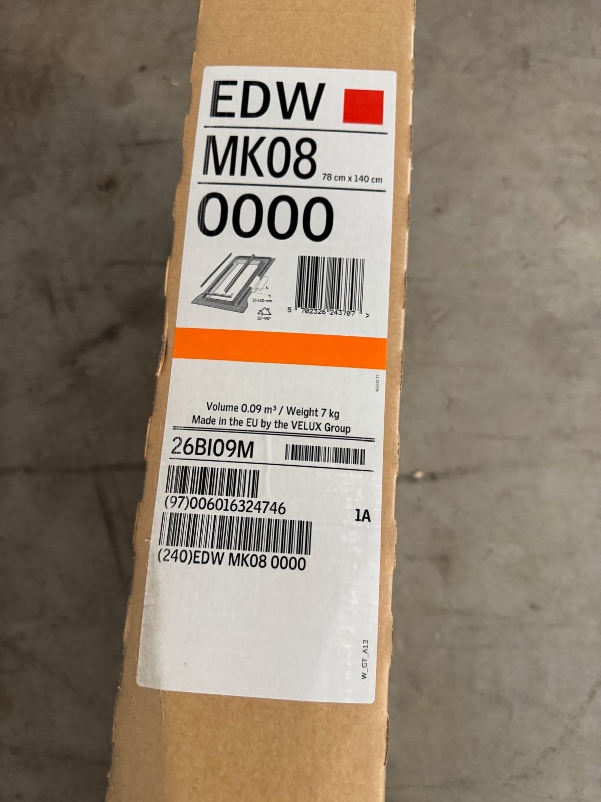 Velux gootstukken EDW MK08 78x140 cm, Minder dan 80 cm, Nieuw, Ophalen of Verzenden, Overige typen