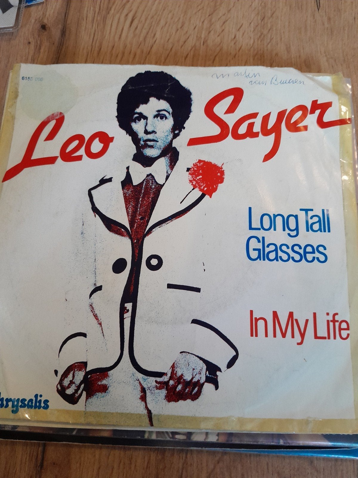 Leo sayer 7inch long tall glasses, Ophalen of Verzenden, Zo goed als nieuw, Pop