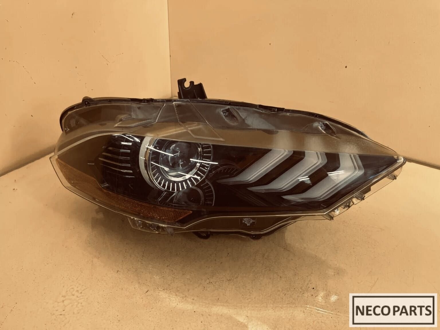 Koplamp rechts origineel FORD MUSTANG 18-21 FULL LED, Gebruikt, -, -, Ophalen of Verzenden