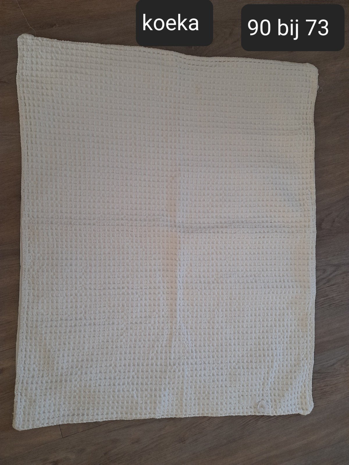koeka deken, Ophalen, Deken, Koeka