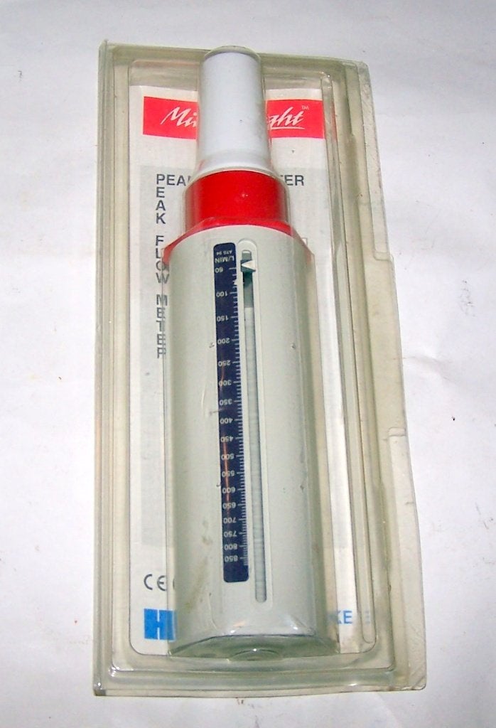 Peak flow meter. Longfunctie meten. Nieuw in verpakking., Ophalen of Verzenden, Nieuw