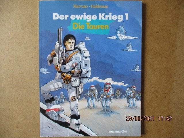 adv4809 der ewige krieg duits, Eén stripboek, Ophalen, Gelezen