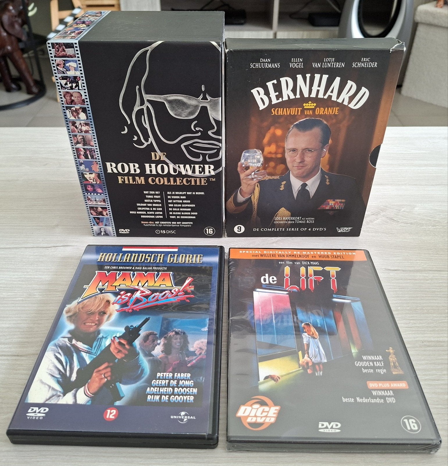 dvd filmcollectie rob houwer + extra, Ophalen of Verzenden, Zo goed als nieuw