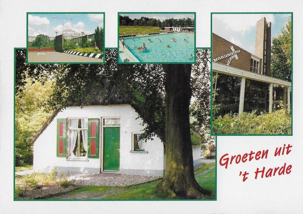 W8 Ongelopen Ansichtkaart Groeten uit 't Harde, Ophalen of Verzenden, 1980 tot heden, Gelopen, Gelderland