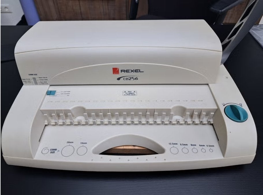 Inbindmachine / ringbandmachine voor thuisgebruik, Ophalen of Verzenden, Gebruikt