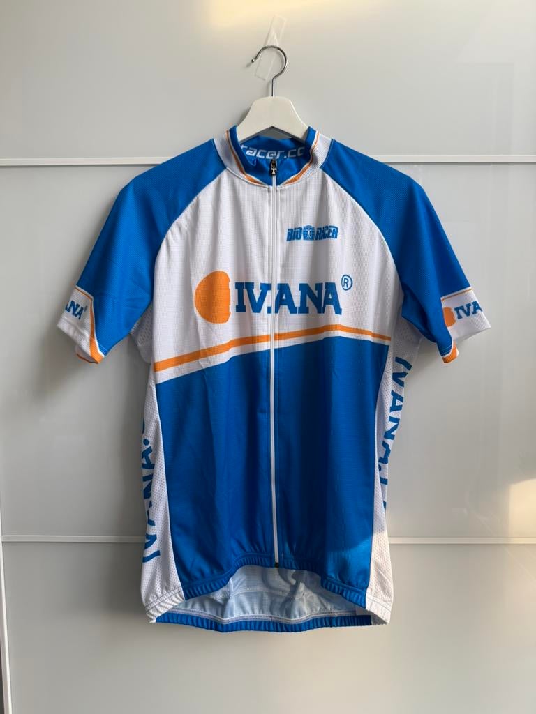 Fietsshirt, Blauw, Maat 56/58 (XL), Ophalen of Verzenden, Zo goed als nieuw