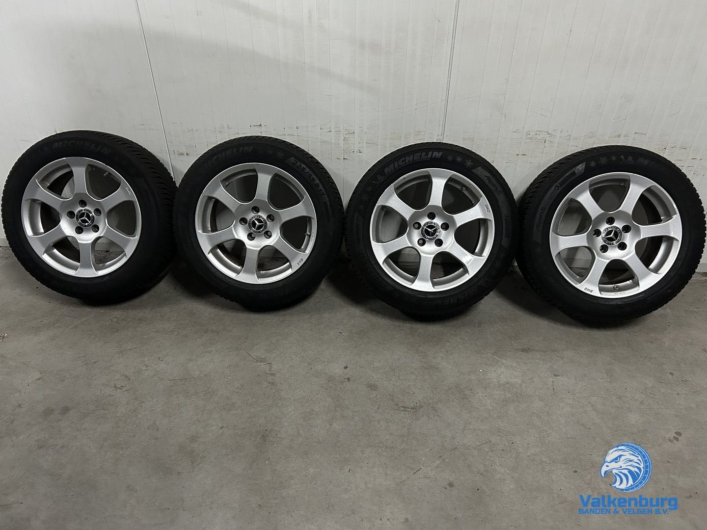 8mm! Mercedes Vito V-Klasse W447 17 inch CMS velgen TPMS 5x1, Gebruikt, -, -, Banden en Velgen