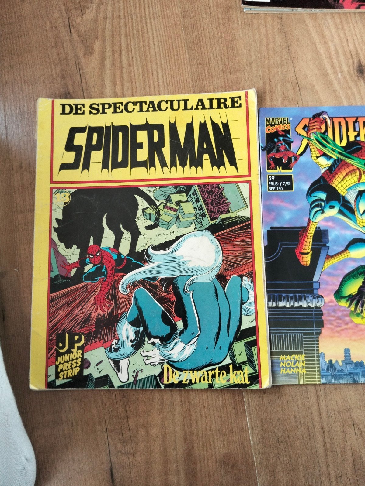 Spiderman strips, Meerdere comics, Ophalen of Verzenden, Gelezen, Europa