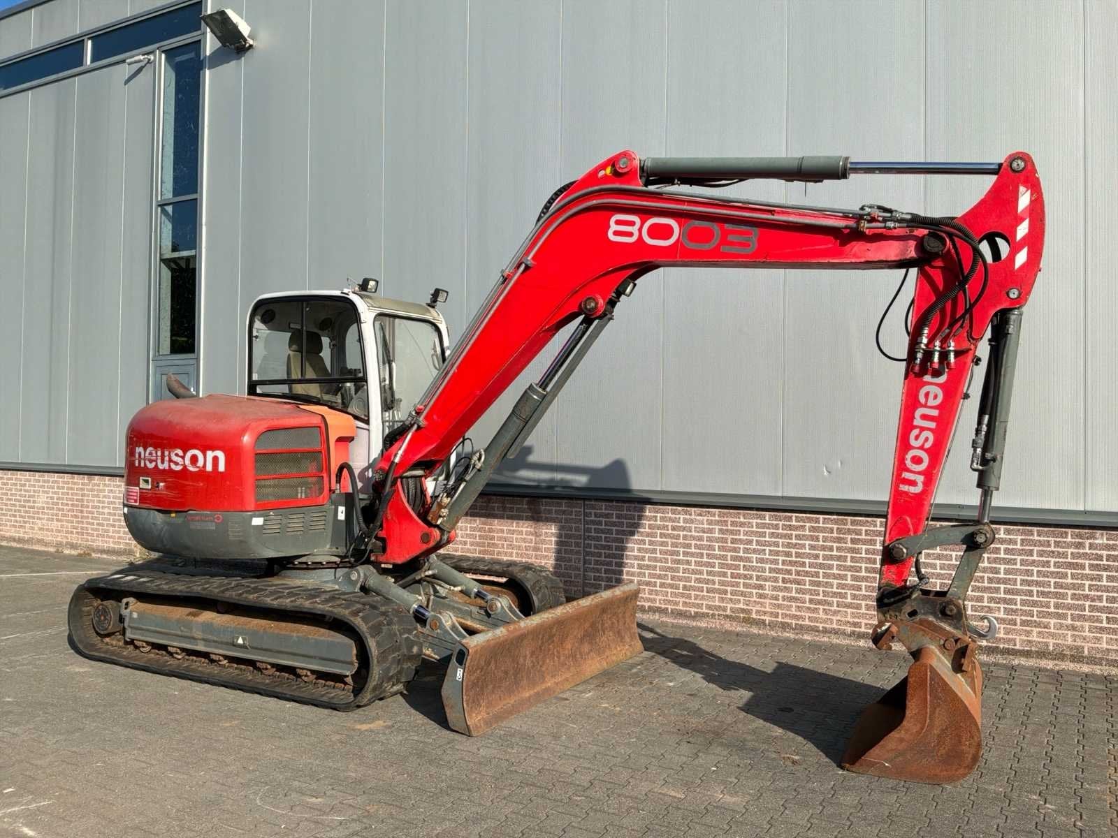2008 Neuson 8003 RD Midigraafmachine, Graafmachine