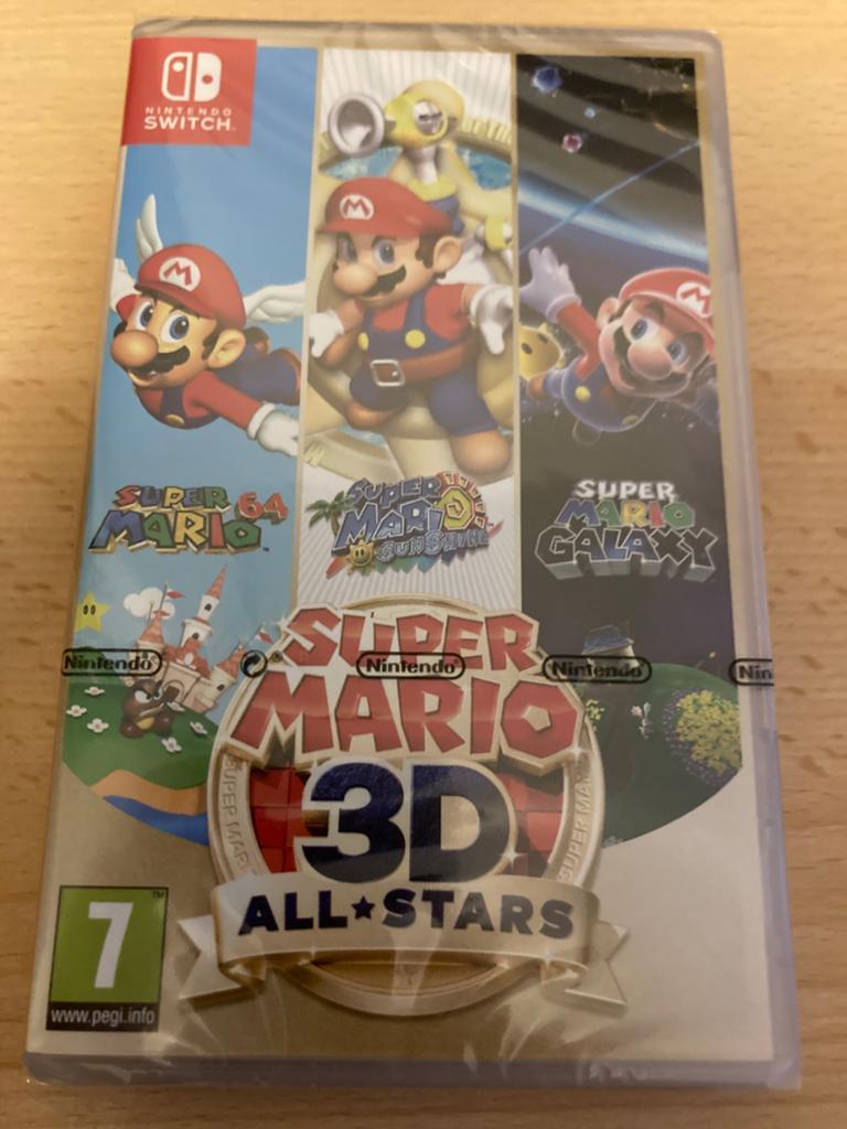 Super Mario 3D All Stars Nintendo Switch (sealed), Avontuur en Actie, 1 speler, Ophalen of Verzenden, Zo goed als nieuw
