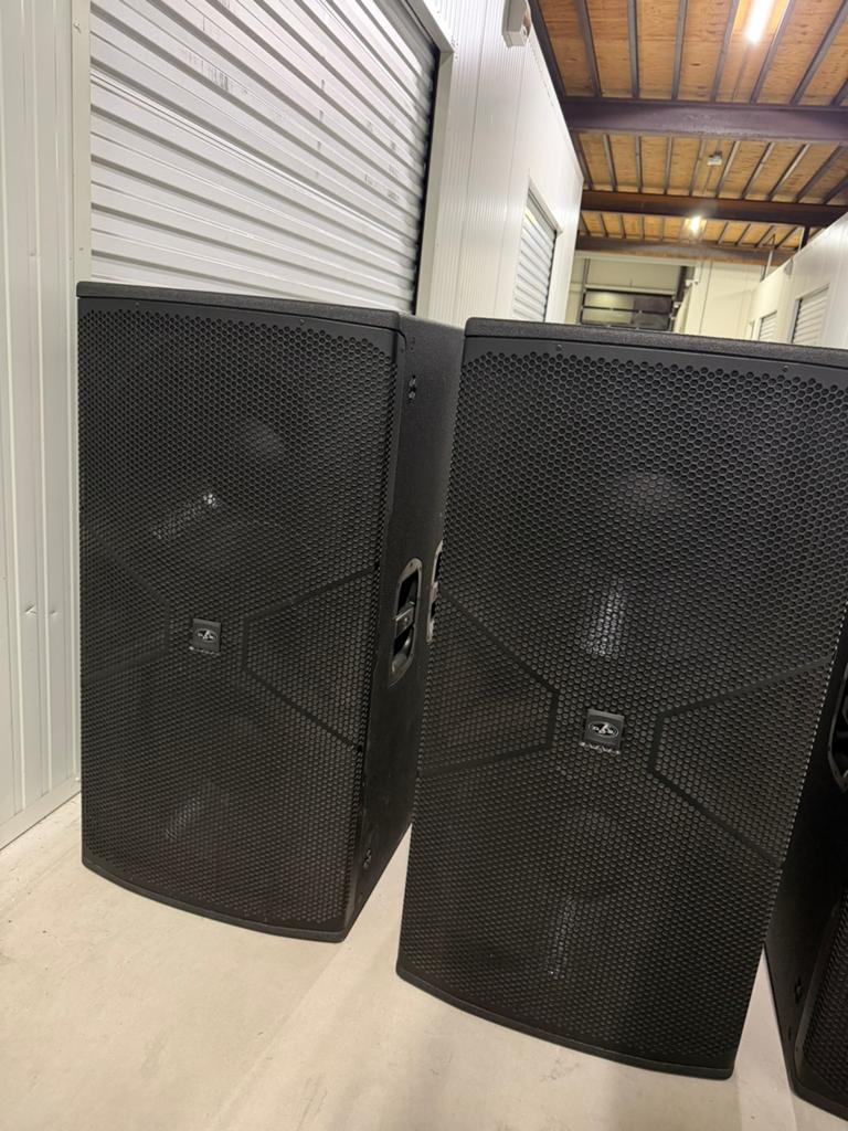 4x DAS Audio Vantec 218A actieve subwoofers, Ophalen, Zo goed als nieuw, Audio