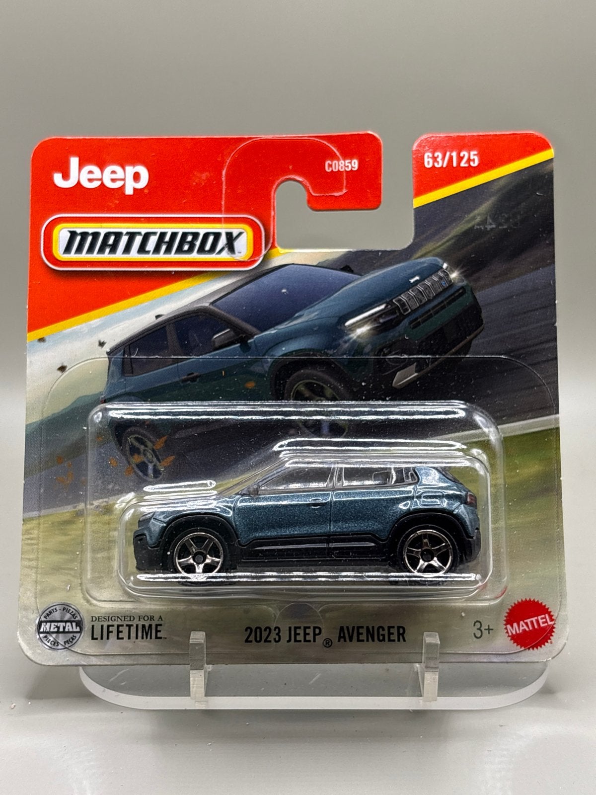 Matchbox 2023 Jeep Avenger - Nieuw in verpakking, Hobby en Vrije tijd, Auto, Nieuw, Ophalen of Verzenden, Mattel