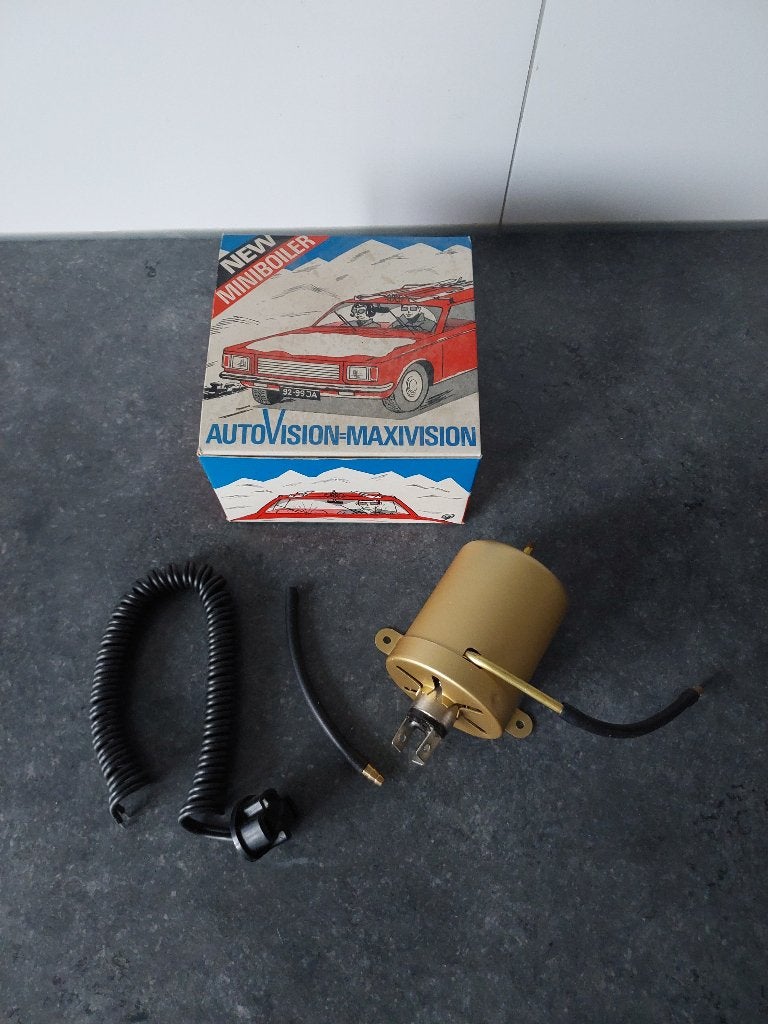 Autovision Ruitenvloestof verwarmer Oldtimer VW BMW Fiat 500, Verzenden, Nieuw