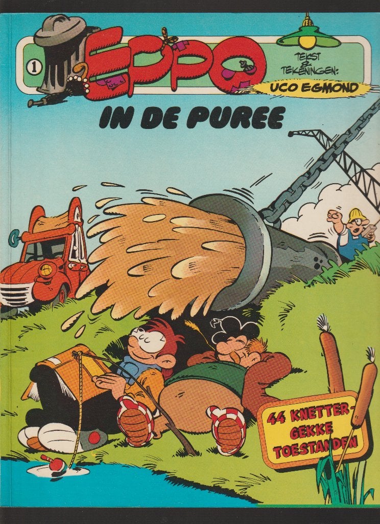 eppo in de puree 1 1978, Boeken, Eén stripboek, Ophalen of Verzenden, Gelezen, Uco egmond