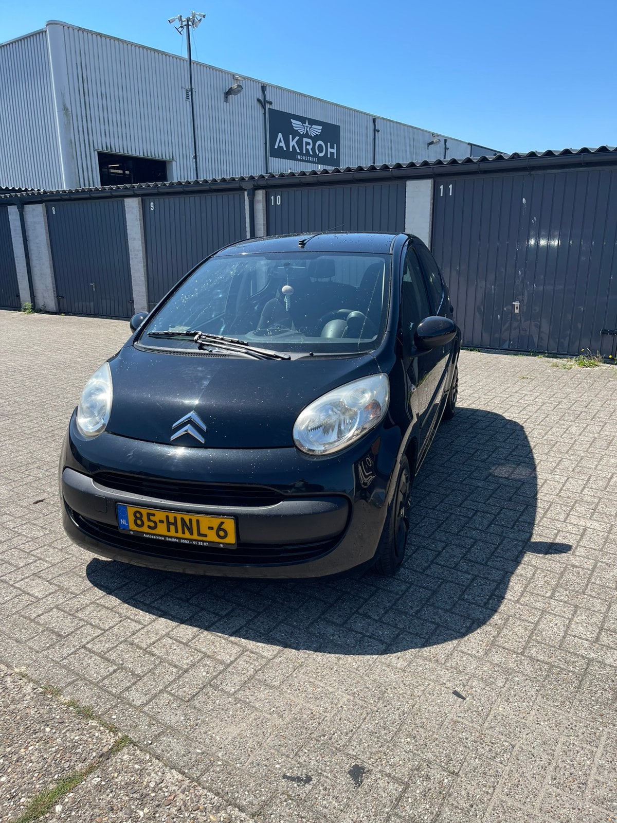 Citroën C1 1.0 5-DRS Sensodrive 2009 Zwart airco apk nieuw, 4 stoelen, C1, Origineel Nederlands, Bedrijf