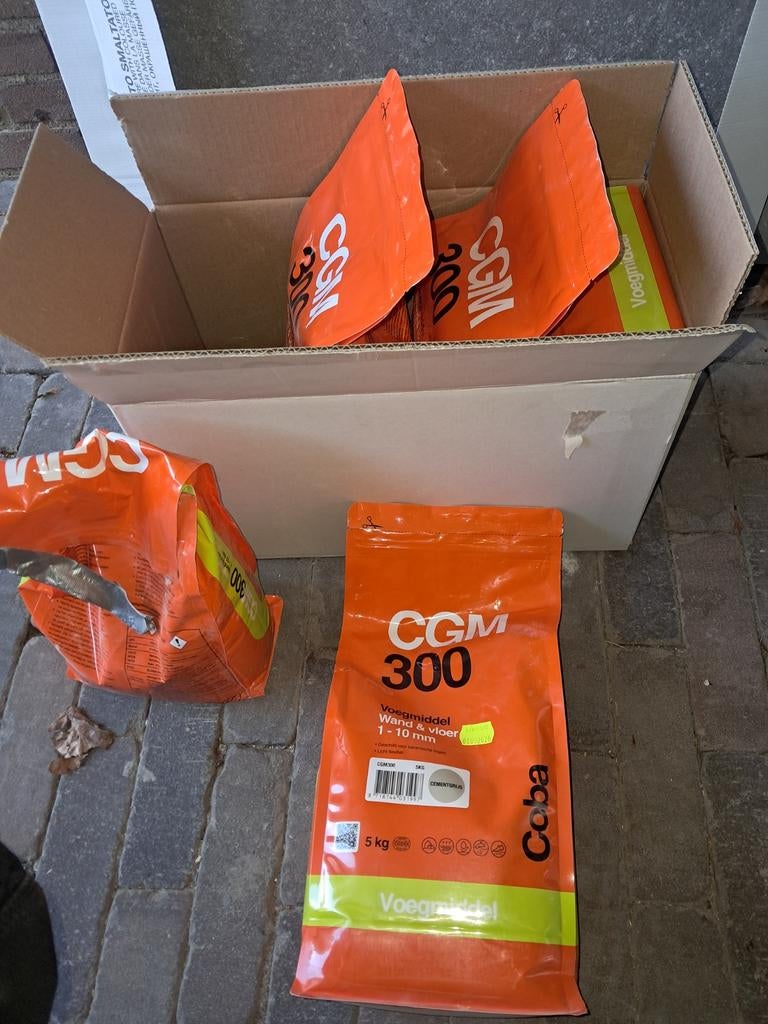 Coba voegmiddel, 10 m² of meer, Overige materialen, 60 cm of meer, Minder dan 20 cm