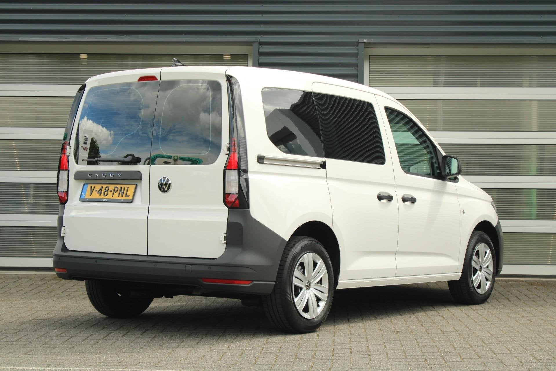 Volkswagen Caddy Cargo 2.0 TDI 122pk DSG | Glaslook | Schuif, 12 maanden, Stof, Gebruikt, 4 cilinders