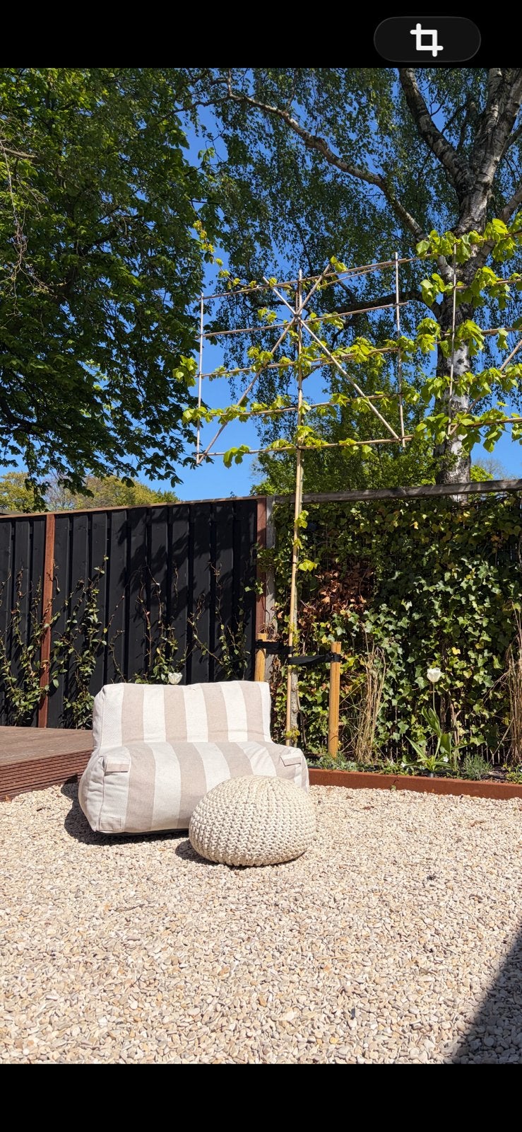 Eyecatcher loungstoel, Tuin en Terras, Ophalen, Zo goed als nieuw