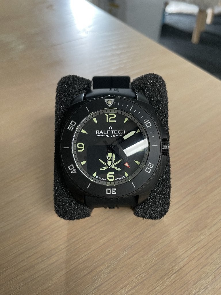 Ralf Tech / Horloge / Nooit gedraagd, Sieraden, Tassen en Uiterlijk, Overige materialen, Zakhorloge, Leer, Nieuw