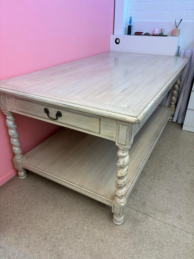 Prachtige tafel, Huis en Inrichting, Tafels | Salontafels, Zo goed als nieuw, 75 cm of meer, 50 tot 100 cm, 200 cm of meer, Rechthoekig