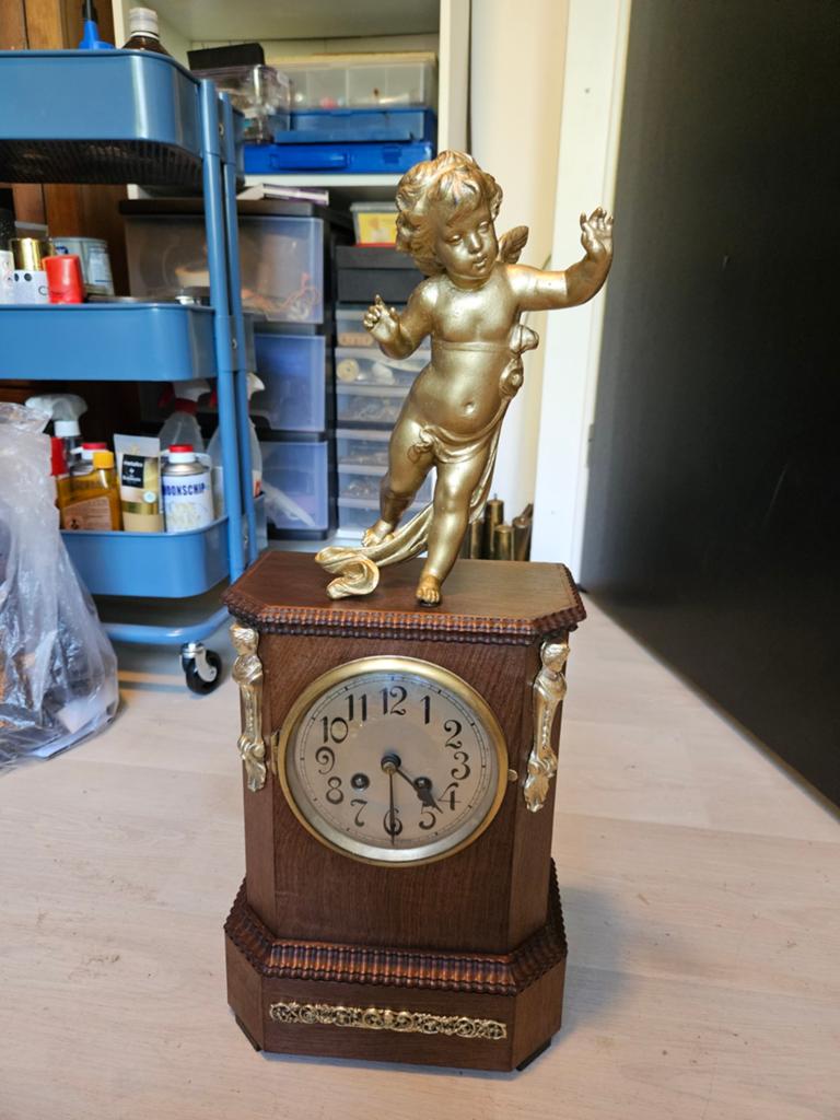 Franse pendule, Antiek en Kunst, Antiek | Klokken, Ophalen of Verzenden