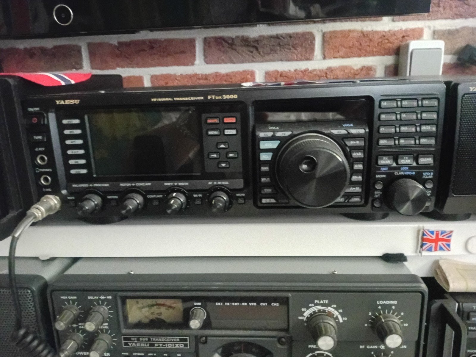 Yaesu FT 3000 Transceiver en MD200 A8X microfoon., Ophalen of Verzenden, Zo goed als nieuw, Zender en Ontvanger