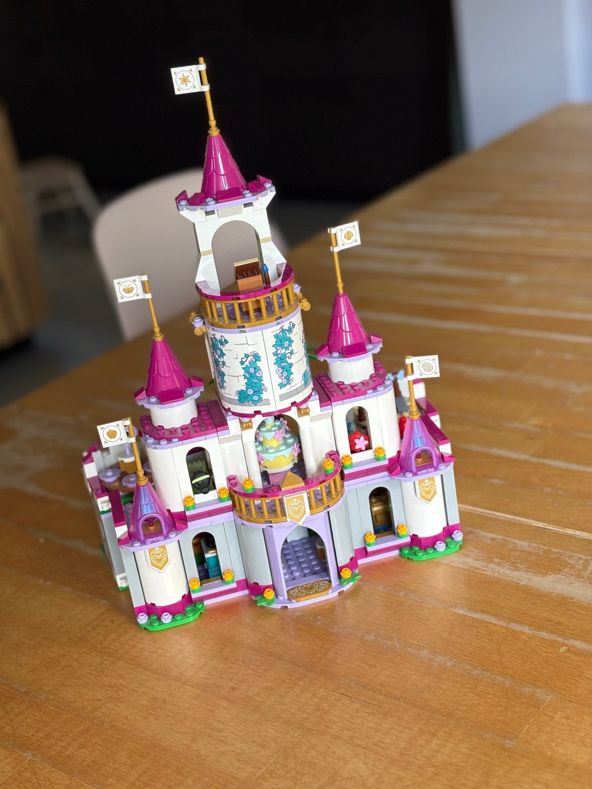 Disney Prinsessenkasteel - 43205 - Complete set, Kinderen en Baby's, Speelgoed | Bouwstenen, Gebruikt, Overige merken, Ophalen