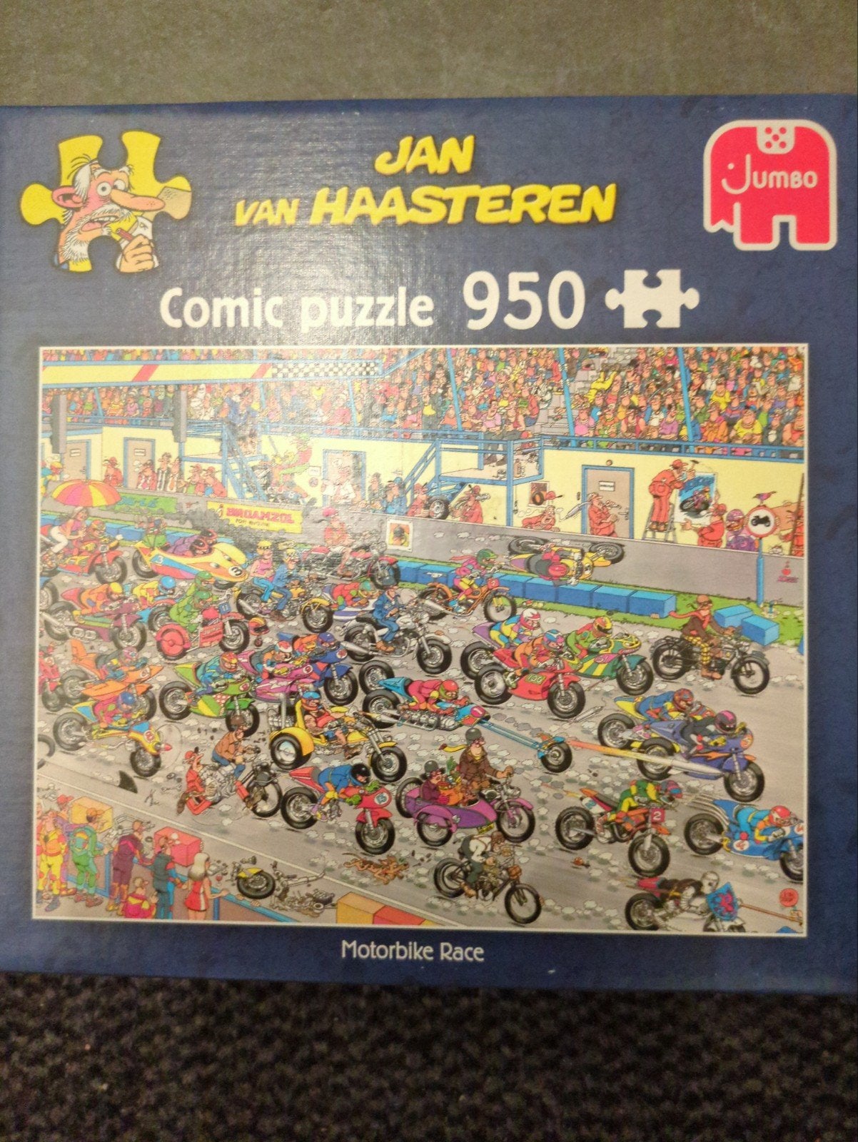 4 jan van Haasteren puzzels., Ophalen, 500 t/m 1500 stukjes, Zo goed als nieuw