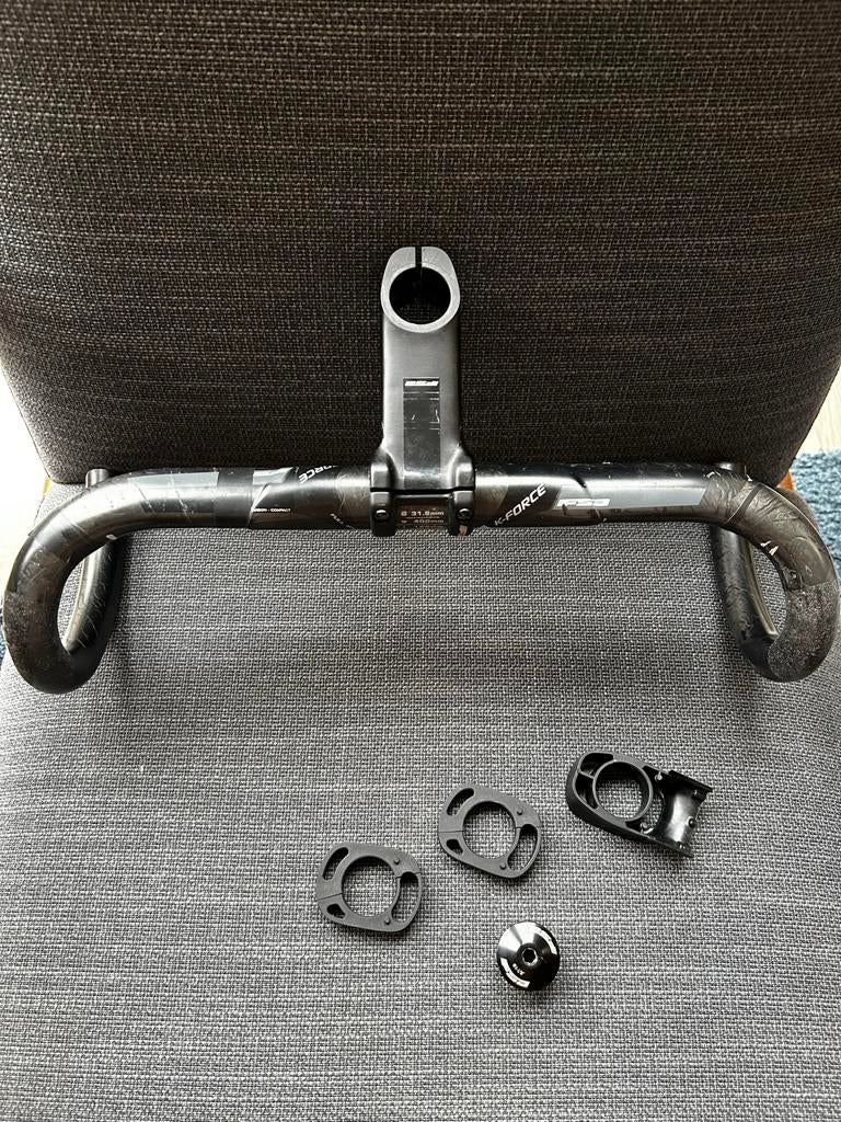 FSA carbon stuur met SMR stem incl spacers, Ophalen of Verzenden, Gebruikt, Stuur