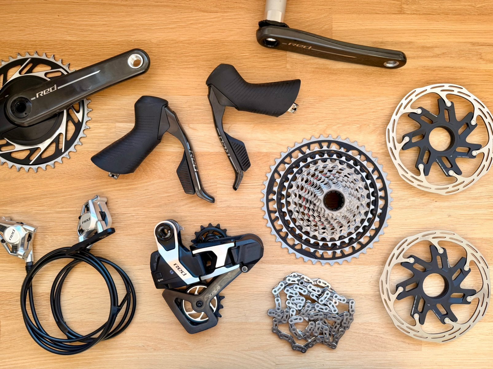 SRAM Red E1 AXS XPLR Powermeter 1x13 groepset, NIEUW, Fietsen en Brommers, Fietsonderdelen, Ophalen of Verzenden, Nieuw