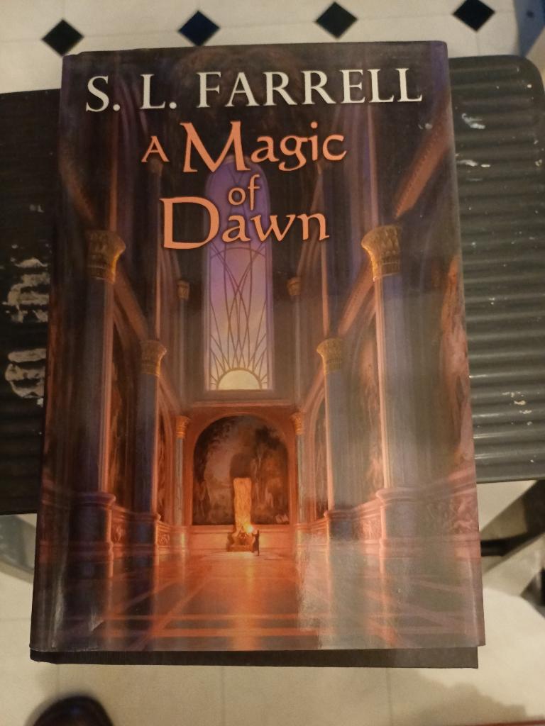 S.l.farrell:a magic of dawn.hardcover., Ophalen, Gelezen, S.l.farrell