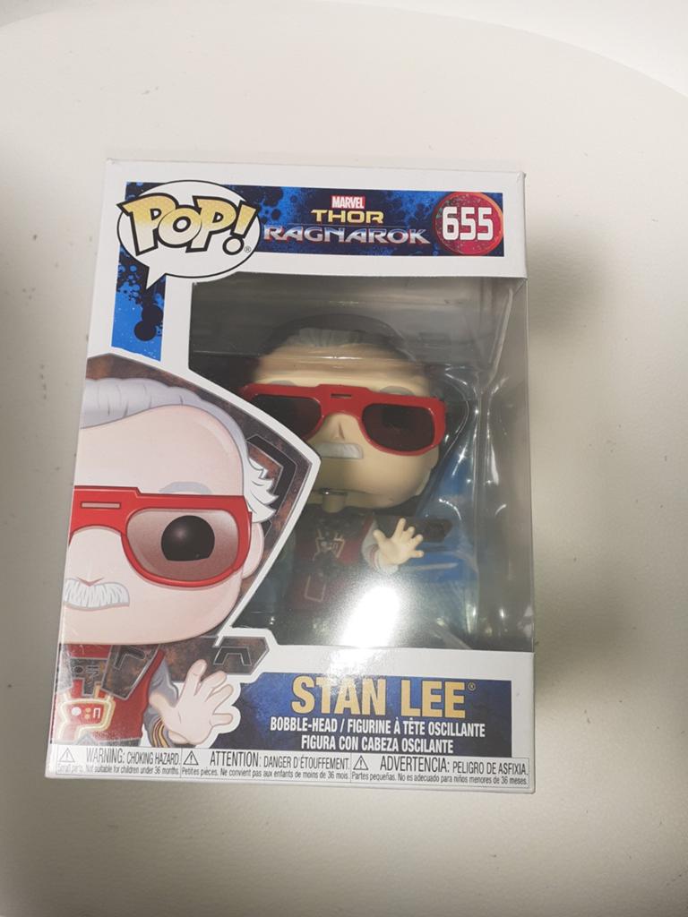 Funko pop Marvel Thor Ragnarok Stan Lee 655., Ophalen of Verzenden, Zo goed als nieuw