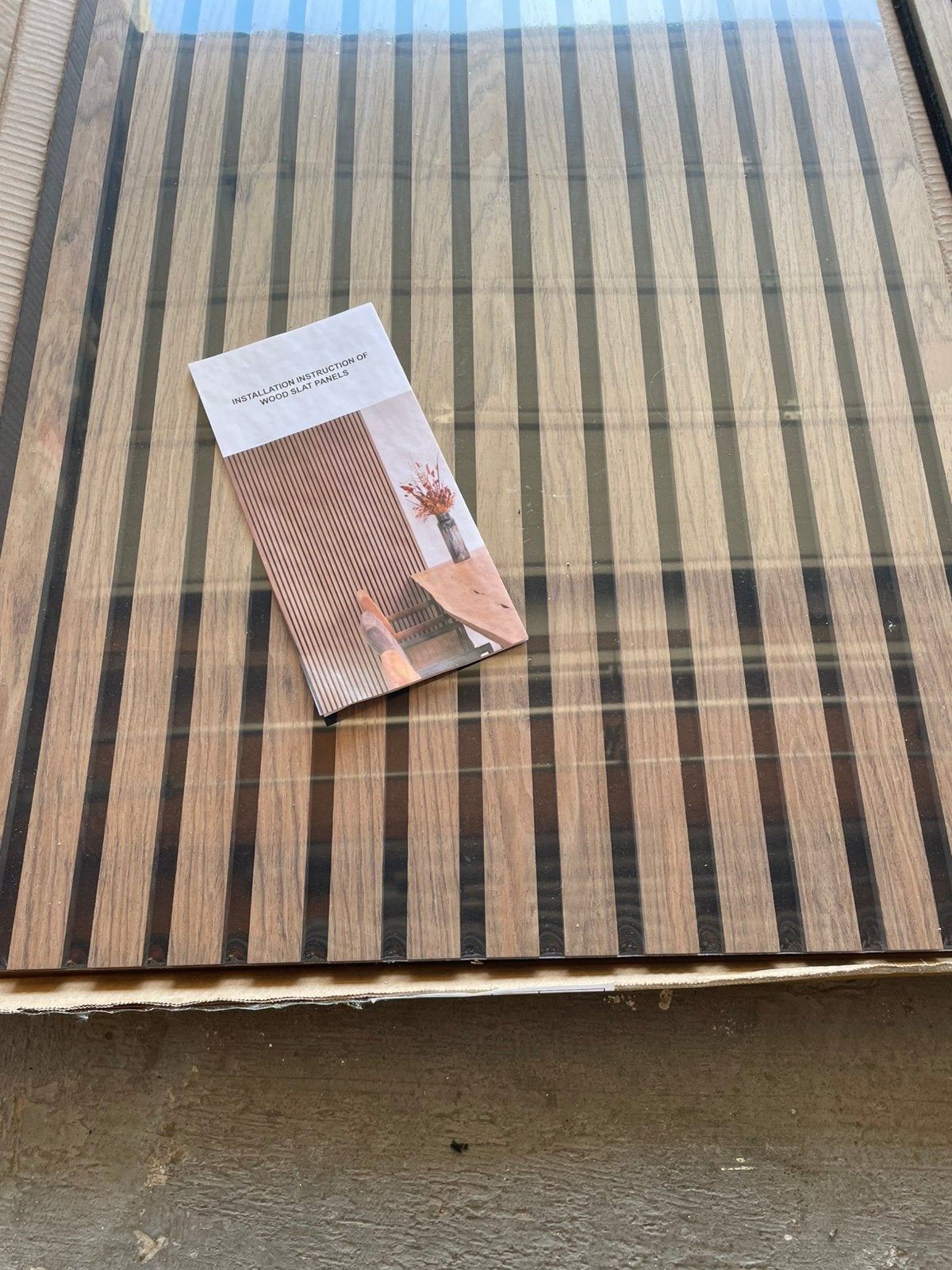 OPPIO WOOD PANEL NEW WALNOOT nieuw, Doe-het-zelf en Verbouw, Hout en Planken, Ophalen, Minder dan 25 mm, Overige typen, Zo goed als nieuw