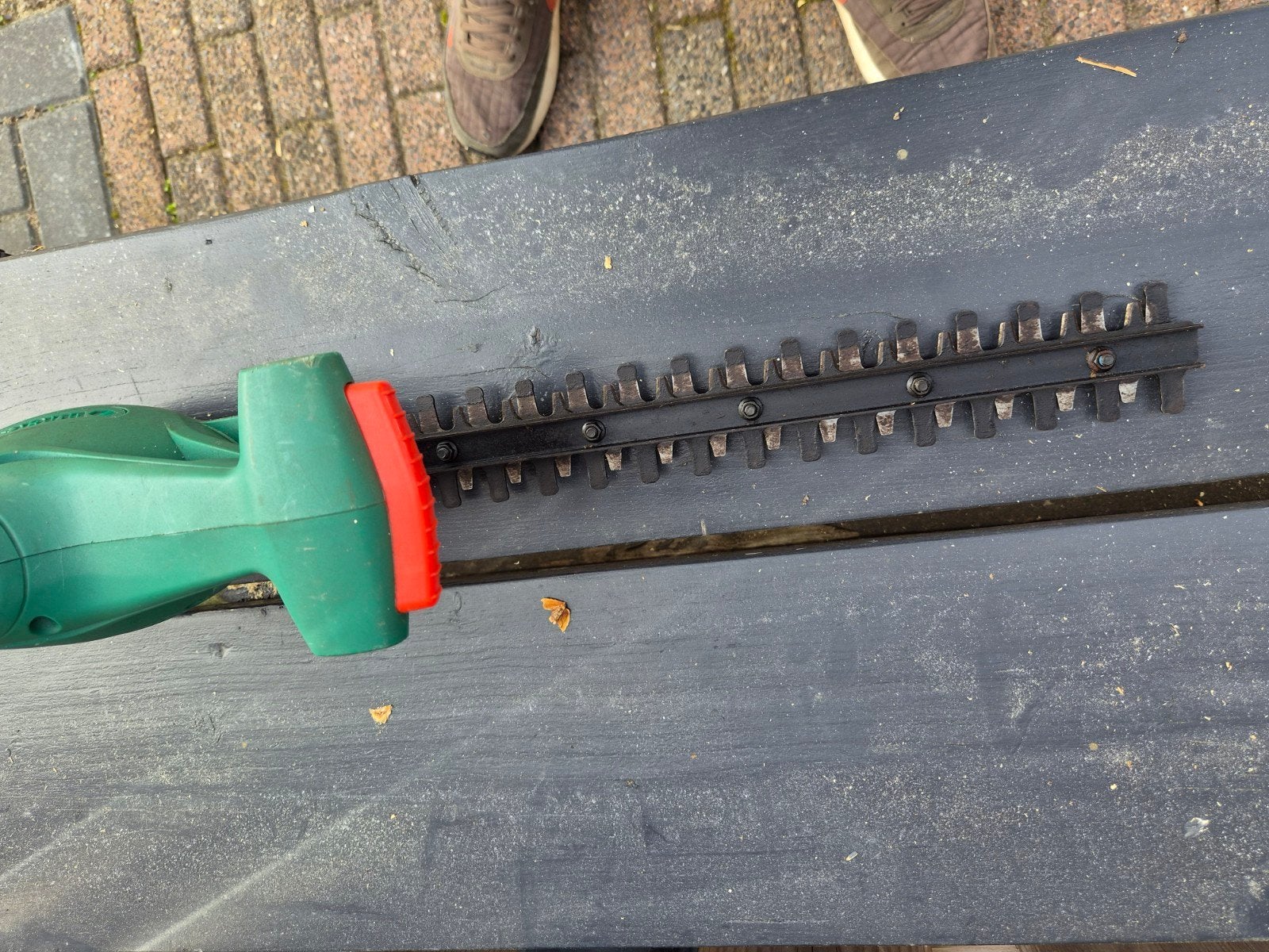 Heggenschaar Black en Decker GT100, Ophalen of Verzenden, Gebruikt, Elektrisch, Black & Decker