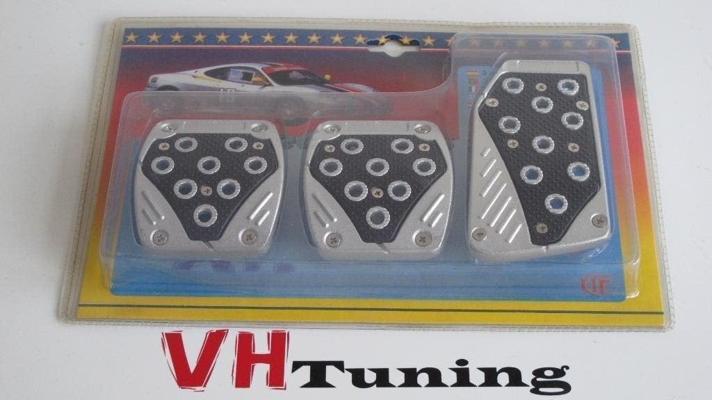 Sport pedal pads H-24/12 Pedalenset zwart aluminium, Ophalen of Verzenden