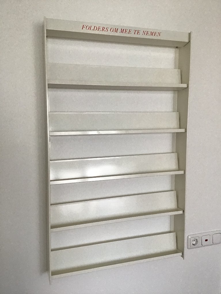 Folder hang rek, Ophalen, Zo goed als nieuw, Handen en Nagels