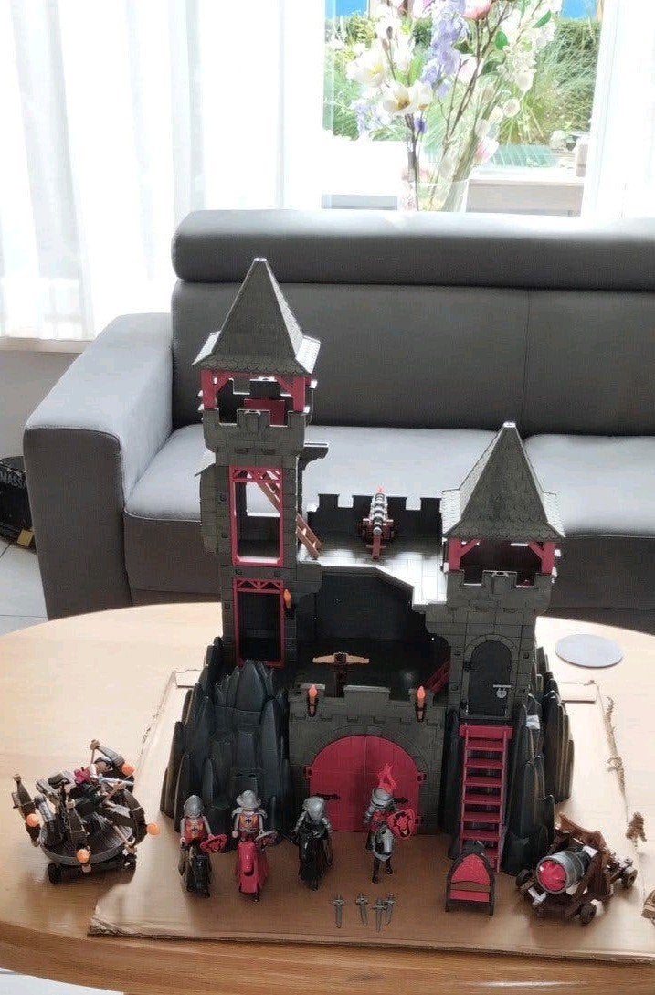 playmobil rode draak kasteel 3269, Kinderen en Baby's, Speelgoed | Playmobil, Ophalen of Verzenden