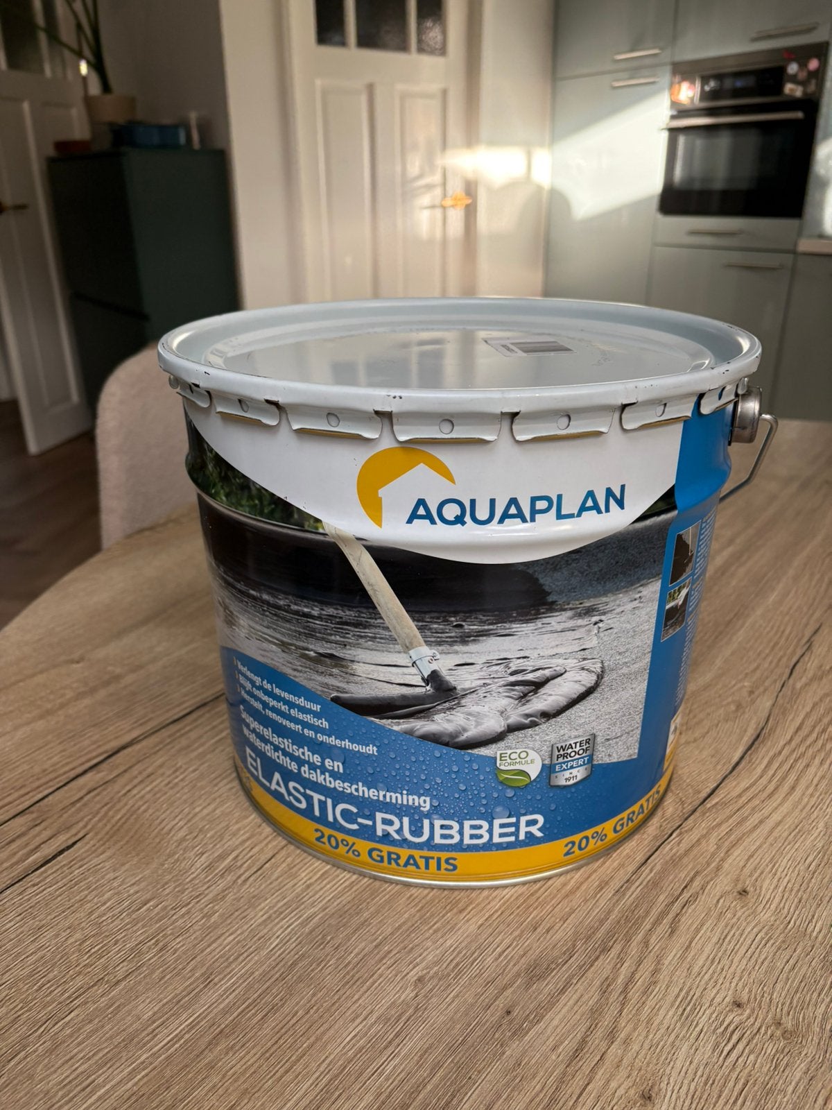 Aquaplan flexibele waterdichte dakbescherming | 12kg, Overige materialen, Zwart, Overige typen, Nieuw