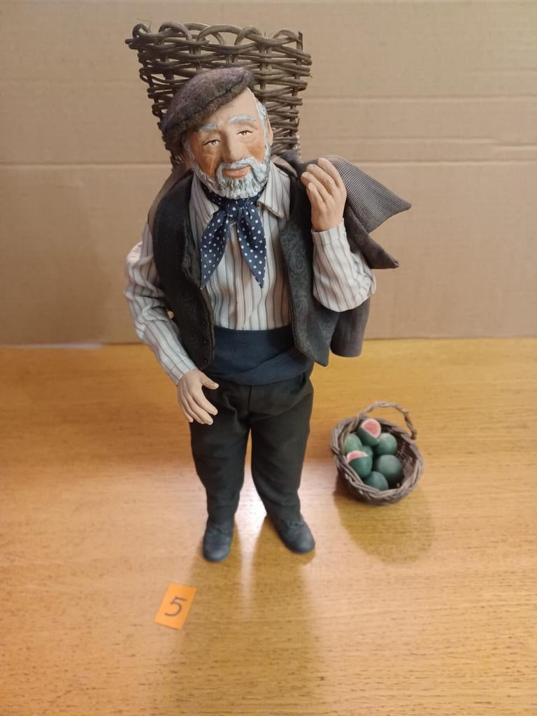 Santon de Provence Groenteboer, Verzamelen, Ophalen of Verzenden, Zo goed als nieuw