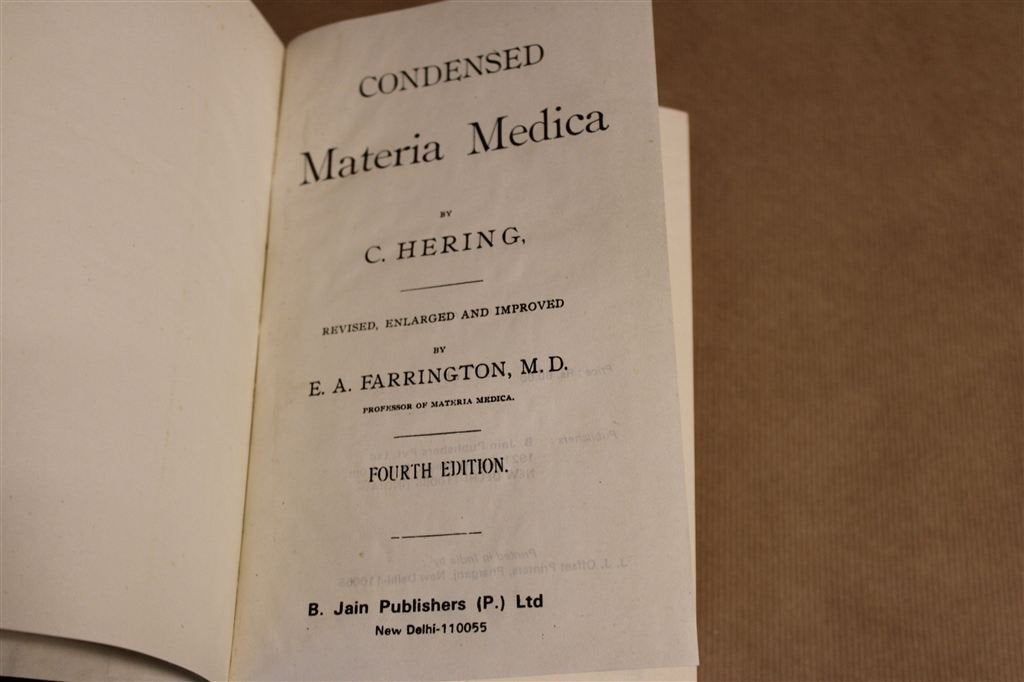 Hering\'s Condensed materia medica., Boeken, Ophalen of Verzenden, Gelezen