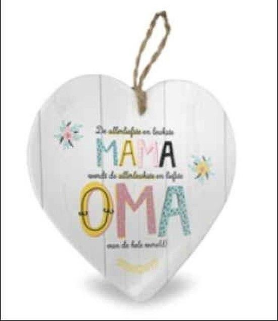 Hart tekstbord voor Oma ( to be ) Nieuw, Ophalen of Verzenden, Nieuw