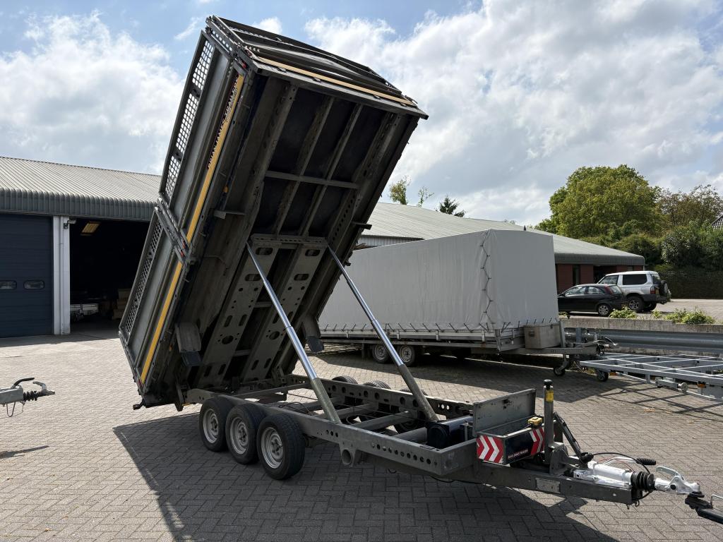 Brian James elektrische kipper 400x200 Tridem '20 loofrekken, Gebruikt