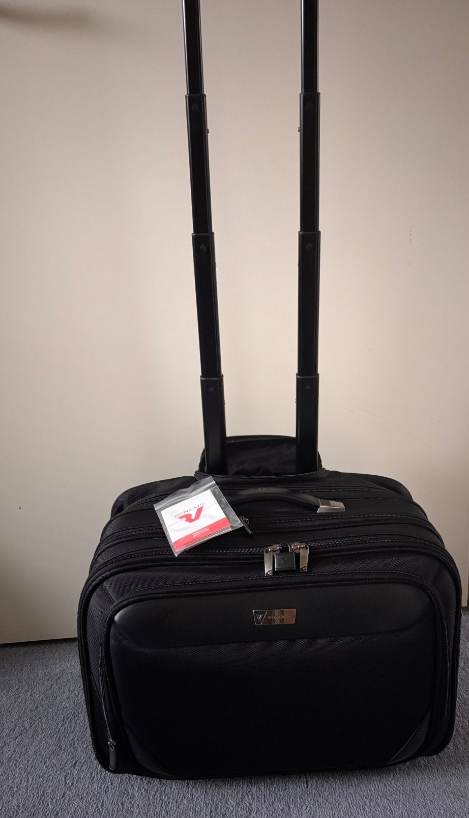 Laptop trolley, Ophalen, 17 inch of meer, Zo goed als nieuw, Trolleytas