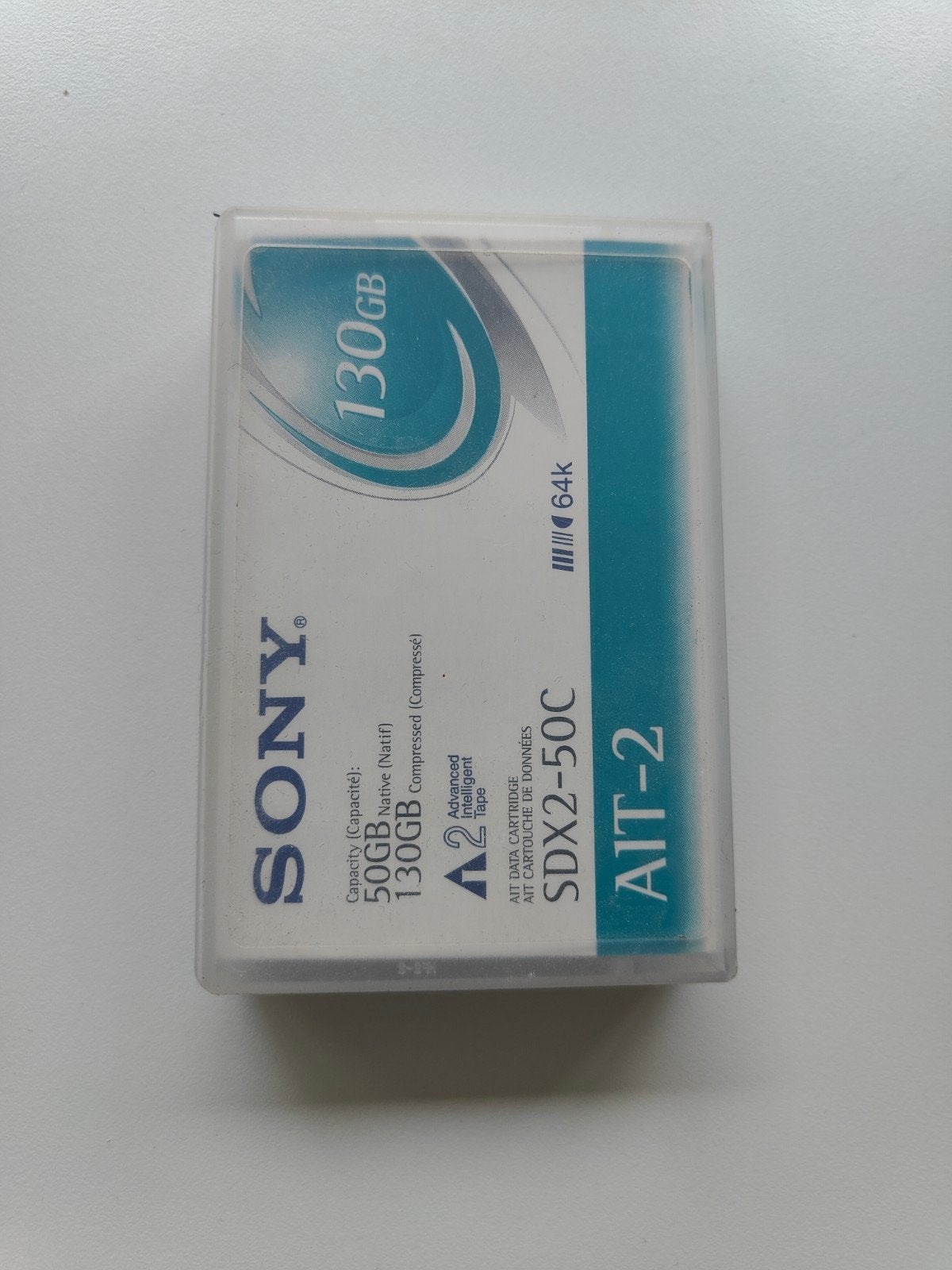Sony AIT-2 SDX2-50C Datacassette 50GB/130GB, Ophalen, Intern, Server, HDD