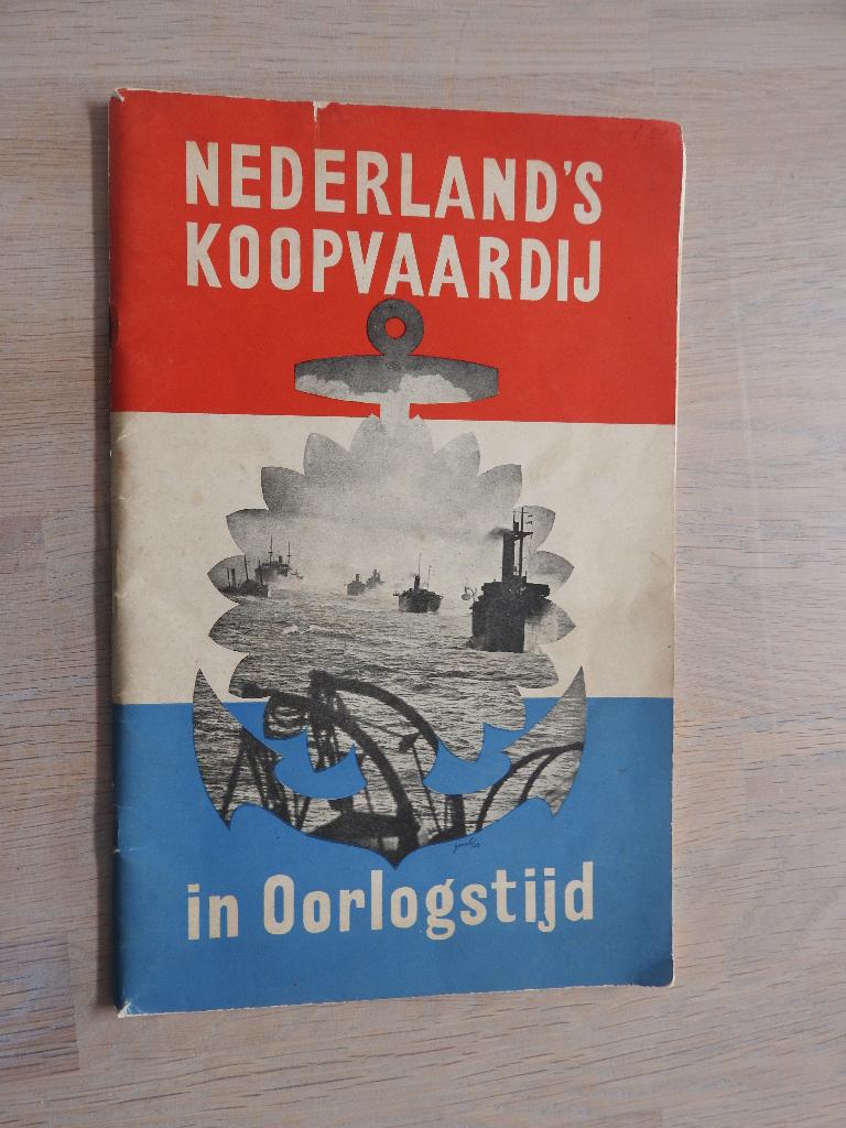 Nederland's Koopvaardij in Oorlogstijd (1945), Ophalen of Verzenden, Tweede Wereldoorlog, Gelezen, Overige onderwerpen