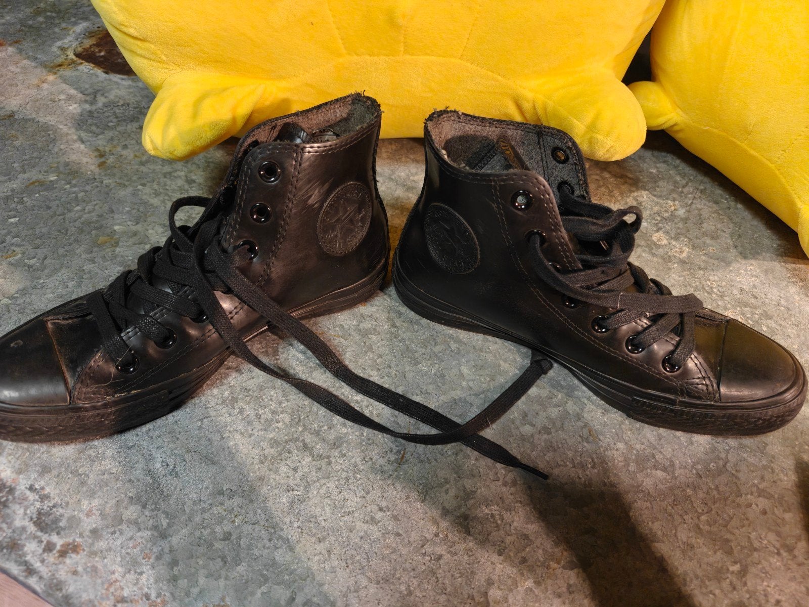 Converse All stars Rubber maat 38, Kleding | Dames, Zwart, Ophalen of Verzenden, Converse All Stars, Sneakers of Gympen