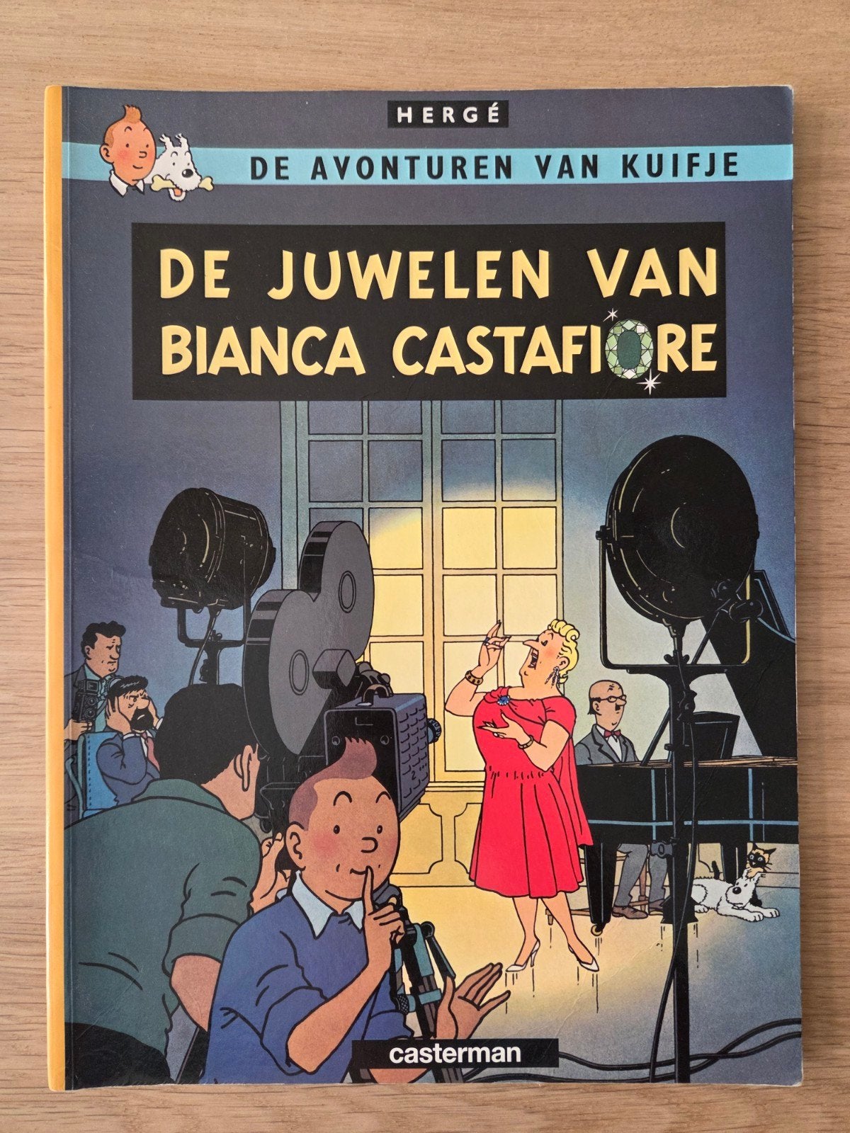 De Avonturen van Kuifje - De juwelen van Bianca Castafiore, Boeken, Stripboeken, Eén stripboek, Ophalen of Verzenden, Gelezen