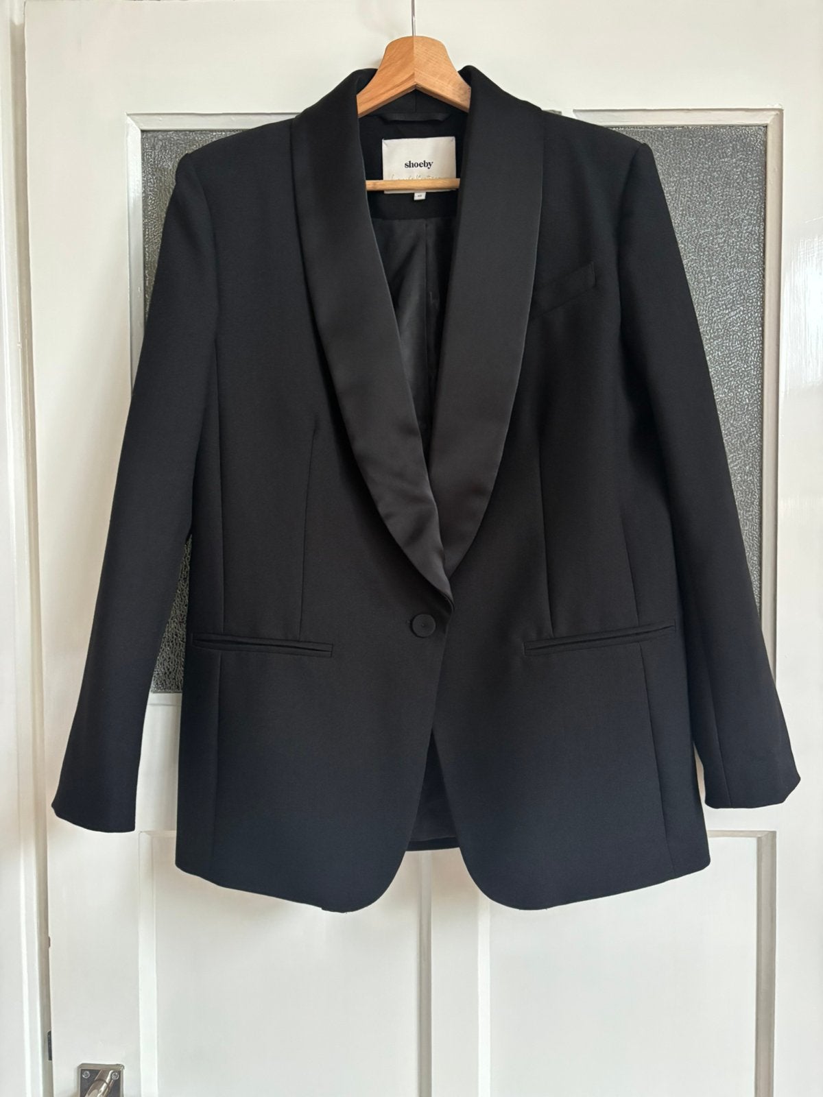 Oversized blazer Shoeby x Lonneke Nooteboom (als nieuw), Zwart, Ophalen of Verzenden, Zo goed als nieuw, Jasje